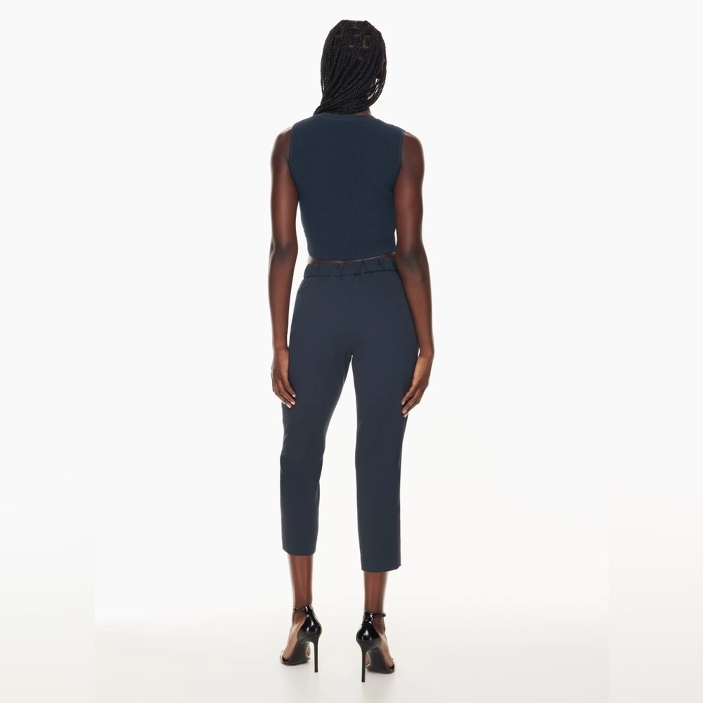 Aritzia babaton size 2 navy trousers - Picture 3 of 9